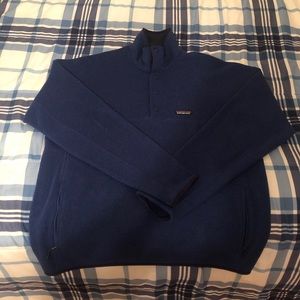 Patagonia Fleece Navy Blue Large